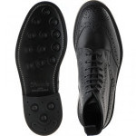Stow  rubber-soled brogue boots