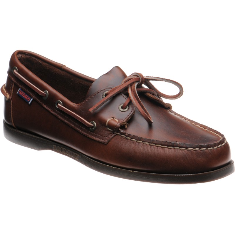 Sebago Dockside Portland rubber-soled deck shoes