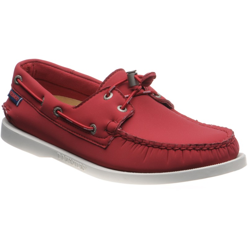 Sebago shoes | Sebago Sale | Docksides Ariaprene rubber-soled deck ...