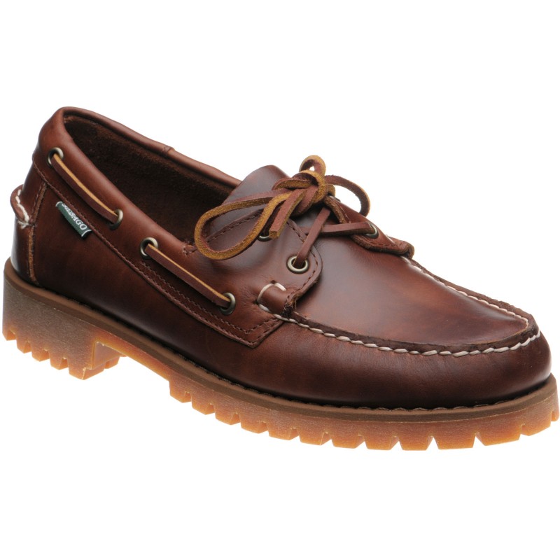 Sebago shoes Sebago Sale Ranger Waxy rubbersoled deck shoes in