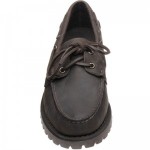 Ranger Tumbled rubber-soled deck shoes