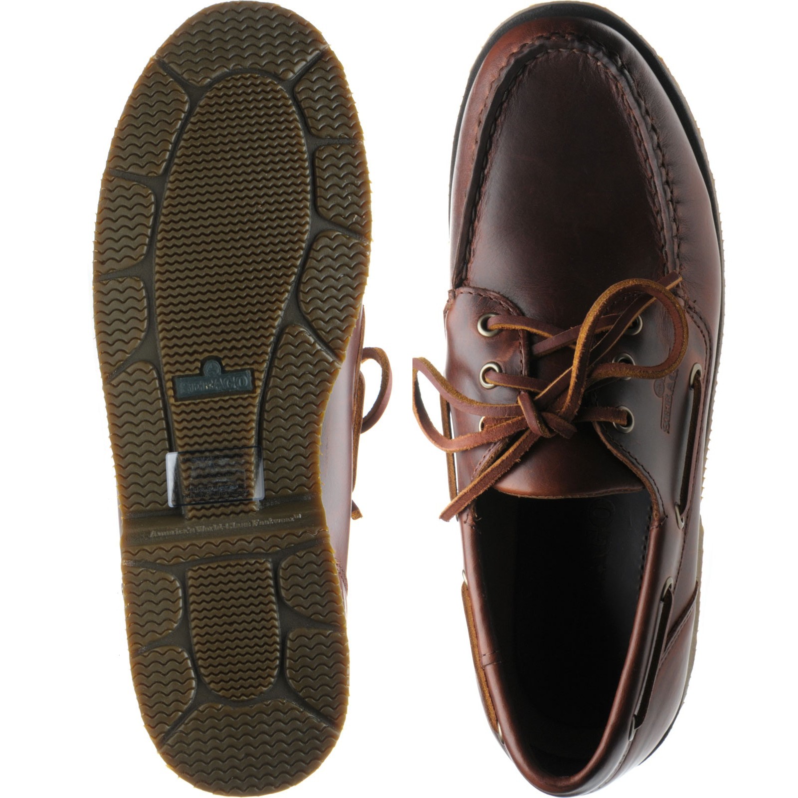 Sebago shoes | Sebago Sale | Foresider in Brown-Gum at Herring Shoes