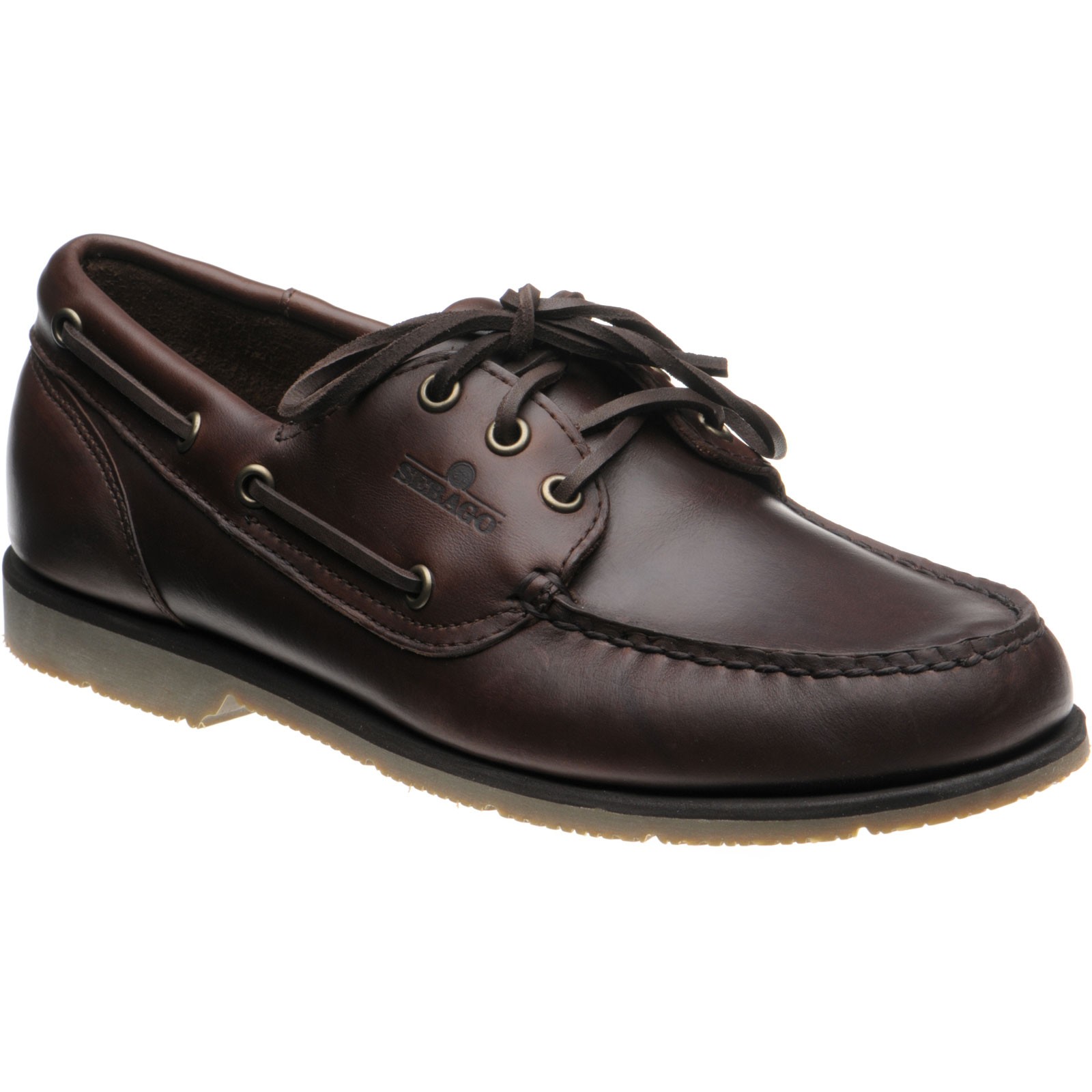Sebago shoes | Sebago Sale | Foresider rubber-soled deck shoes in Dark ...