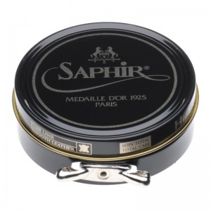 saphir pate de luxe high gloss polish 50ml in black