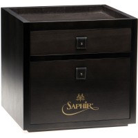 saphir saphir valet box in black