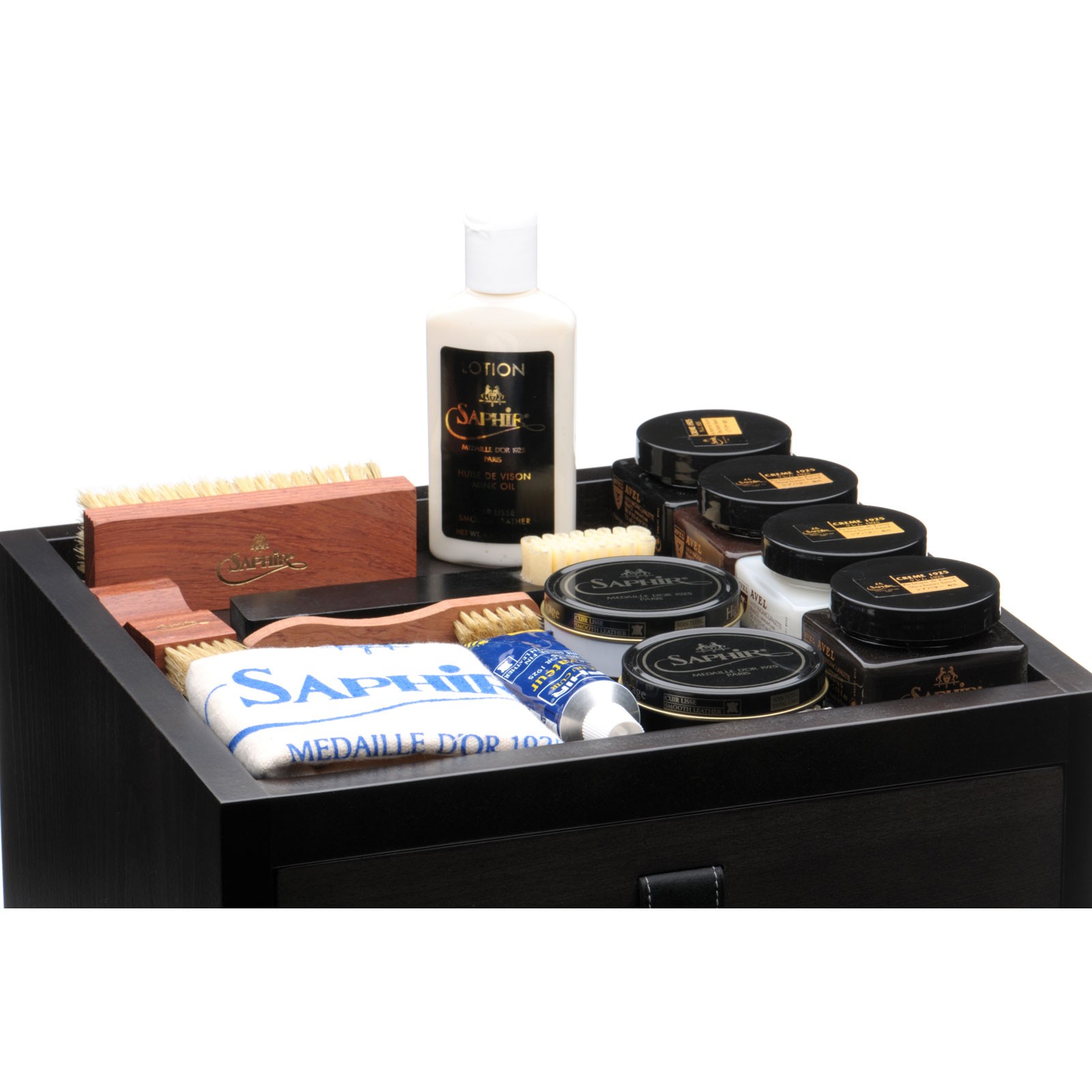 saphir shoe box