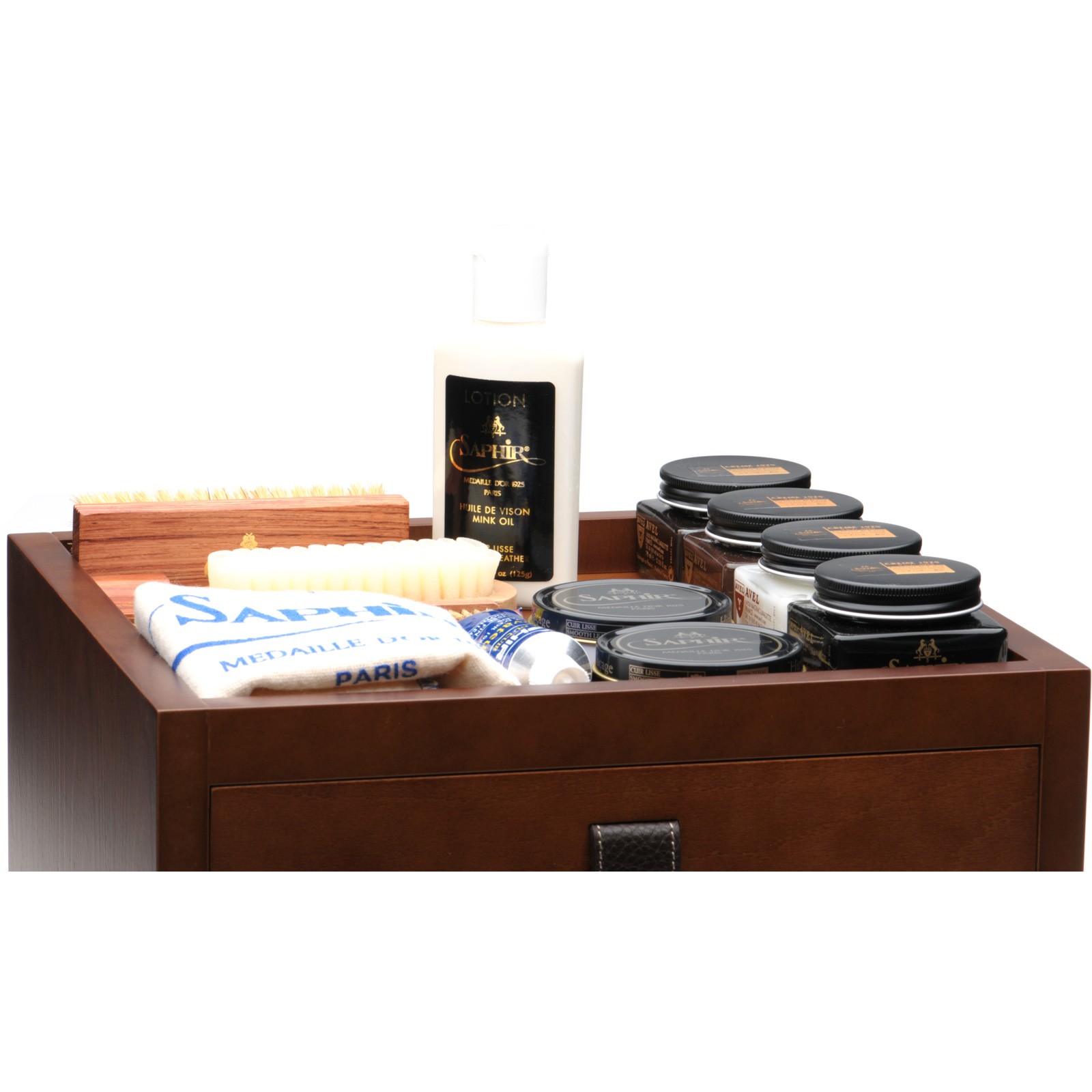 saphir shoe care box