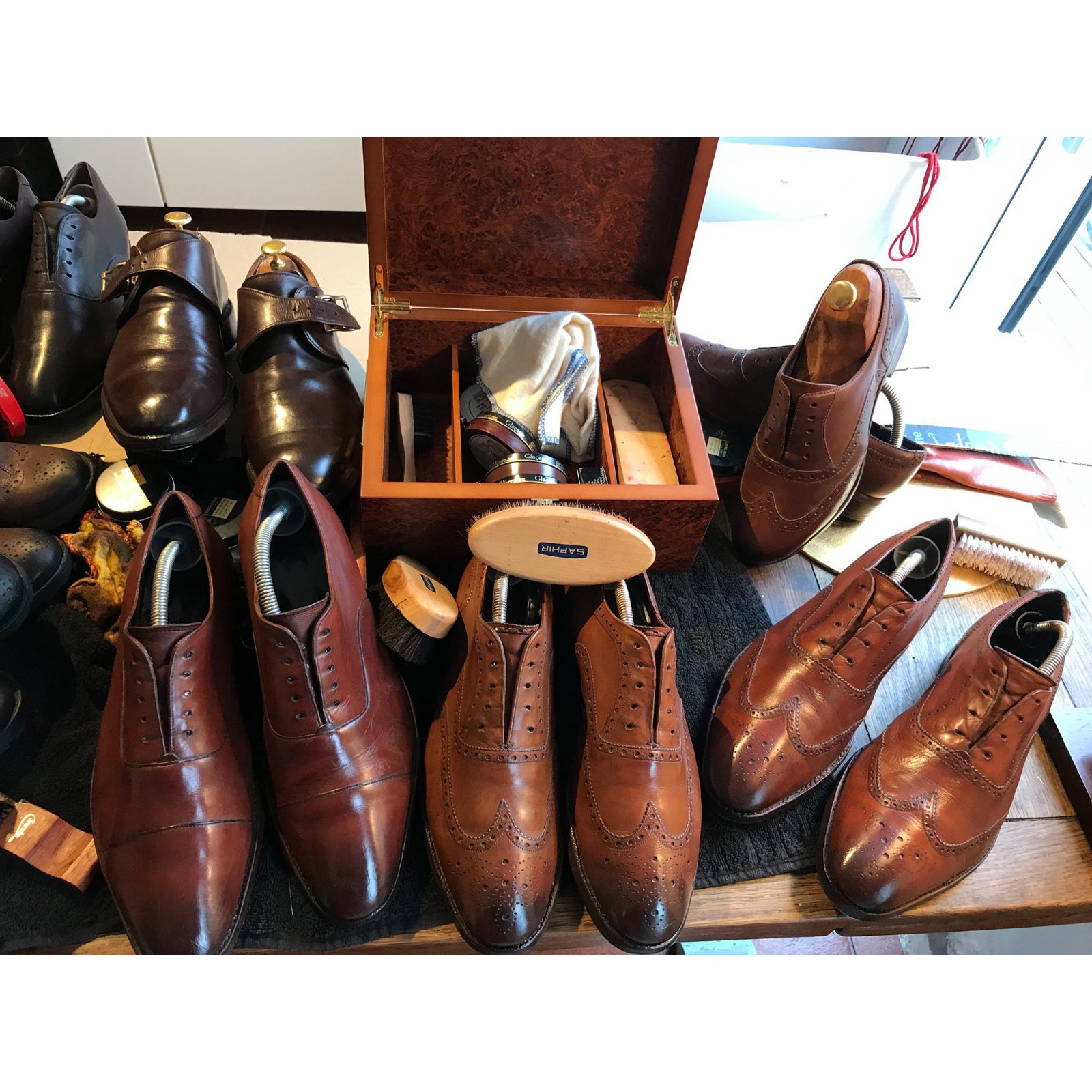 saphir shoe products near me