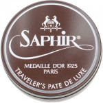 Saphir Travelers Pate De Luxe in Medium Brown