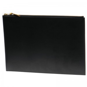 A4 Folio Case in Black Calf