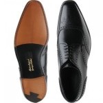 Loake shoes | Loake 1 | 202 brogues in Black Polished at Herring Shoes