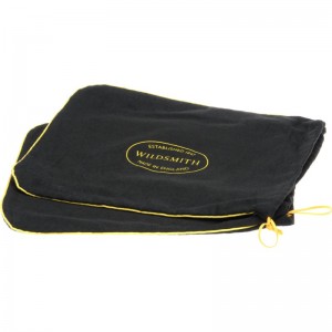 Pair of Boot Bags in Black Cotton