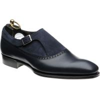 wildsmith grosvenor in navy calf and suede