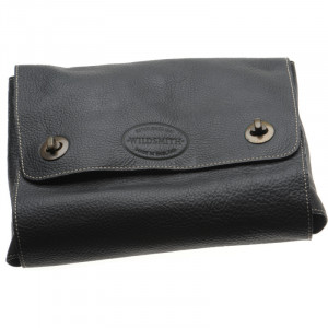 Leather Shoe Care Kit in Black Grain