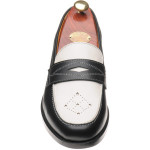 Model 110 two-tone rubber-soled loafers