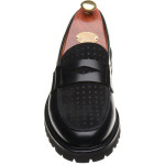 Model 55D two-tone rubber-soled loafers