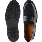 Model 55D two-tone rubber-soled loafers