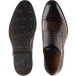 9381 rubber-soled Derby shoes