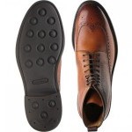 8922 rubber-soled brogue boots