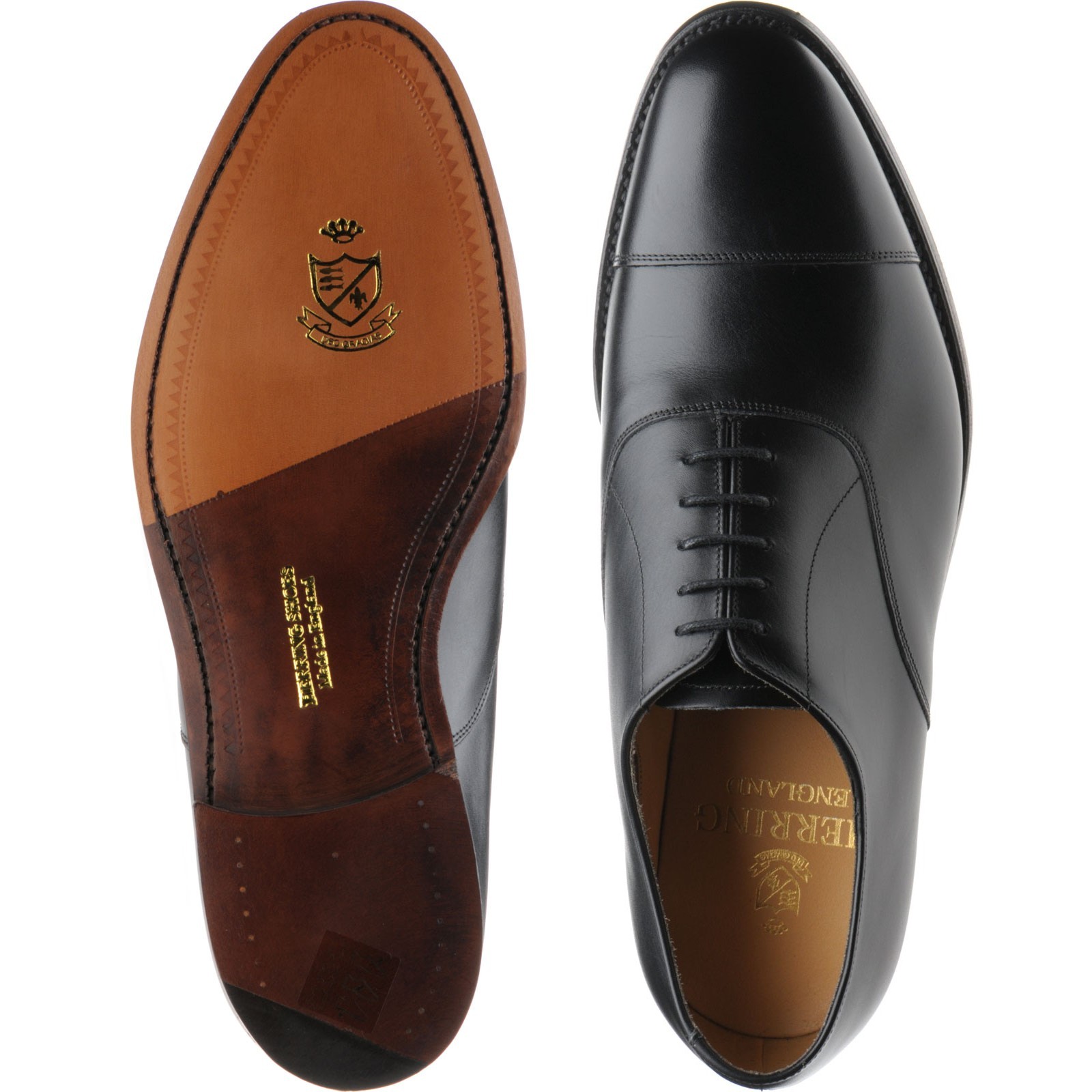 Herring shoes | Herring Classic | Mayfair Oxfords in Black Calf at ...