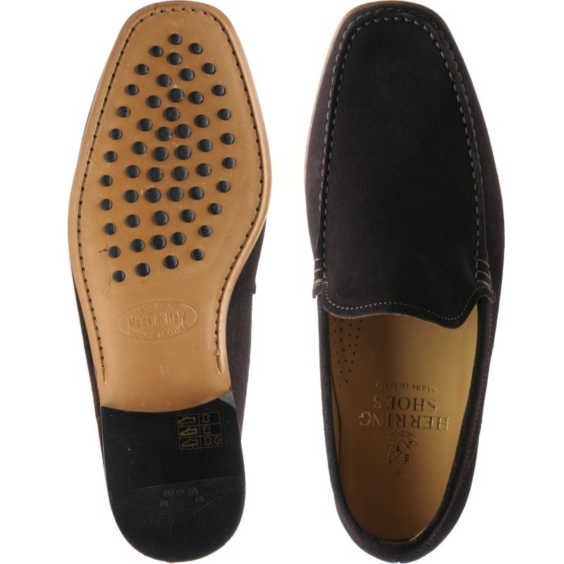 Herring shoes | Herring Classic | Verona rubber-soled loafers in Brown ...
