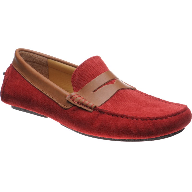 Herring shoes Herring Casuals Trento in Red and Tan at Herring Shoes