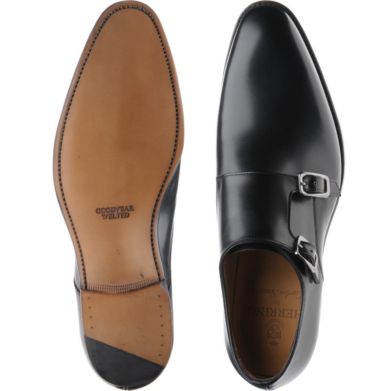 Herring shoes | Herring Classic | Shakespeare double monk shoes in ...