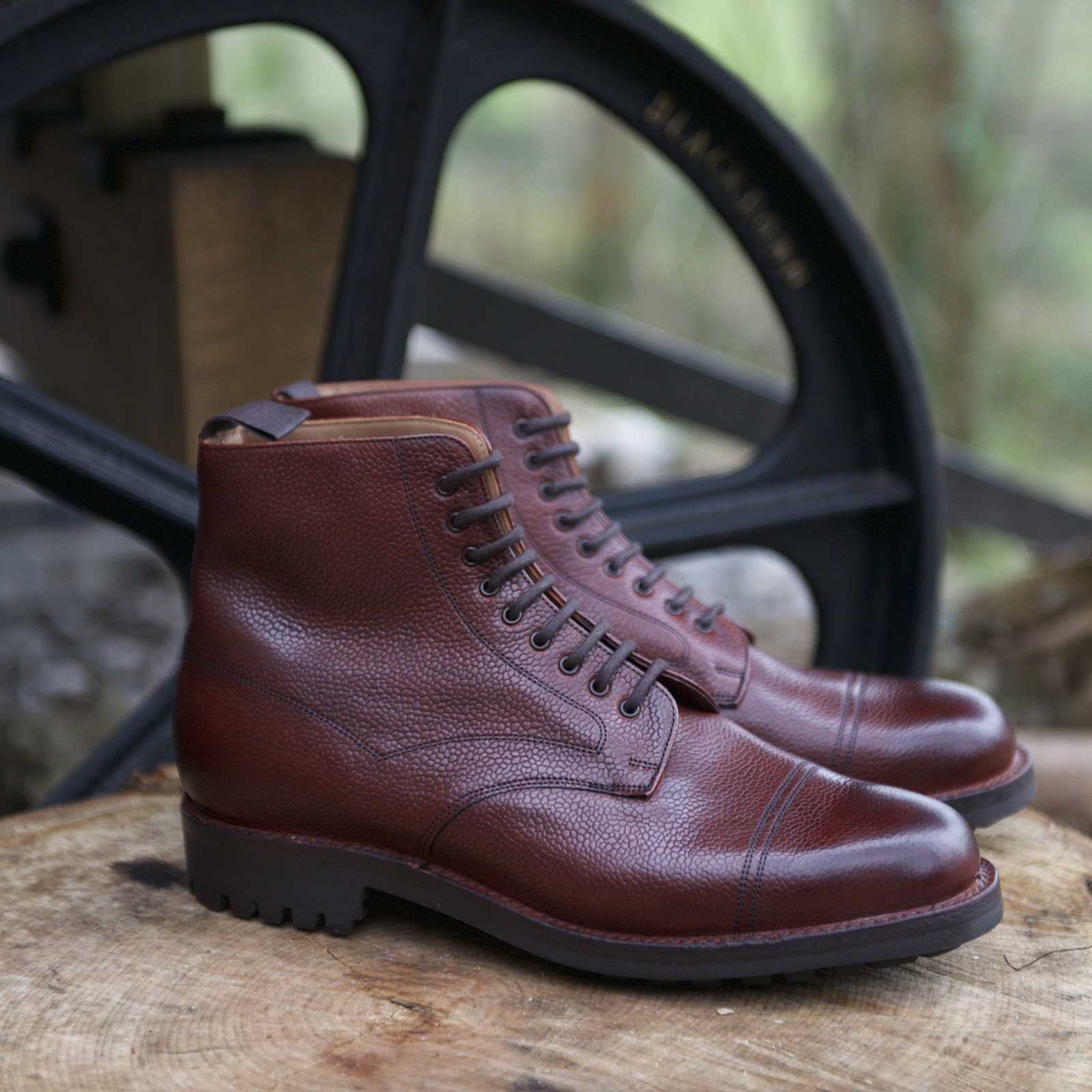 Herring shoes | Herring Premier | Windermere rubber-soled boots in ...