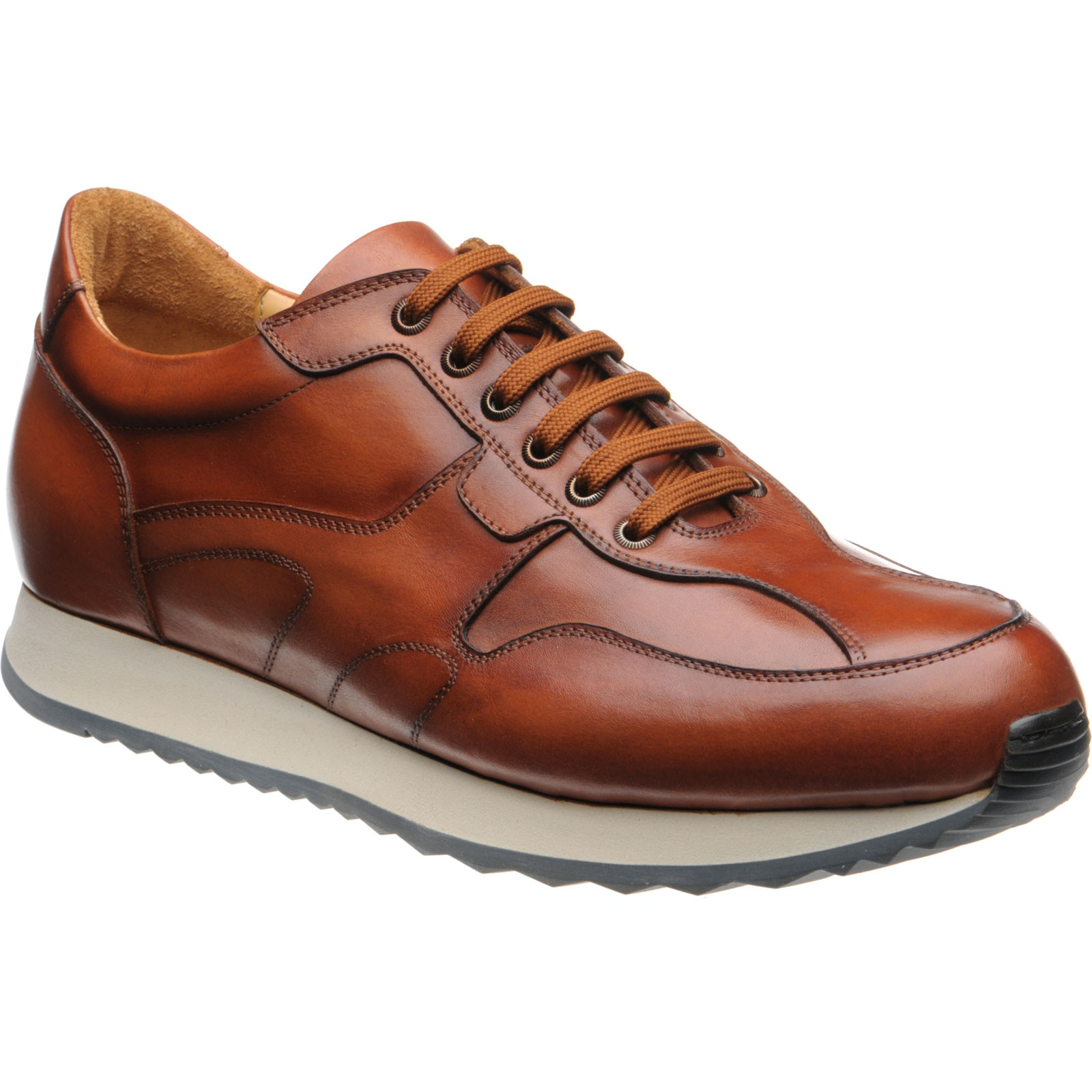 Herring shoes | Herring Trainers | Goodwood in Tan Calf at Herring Shoes