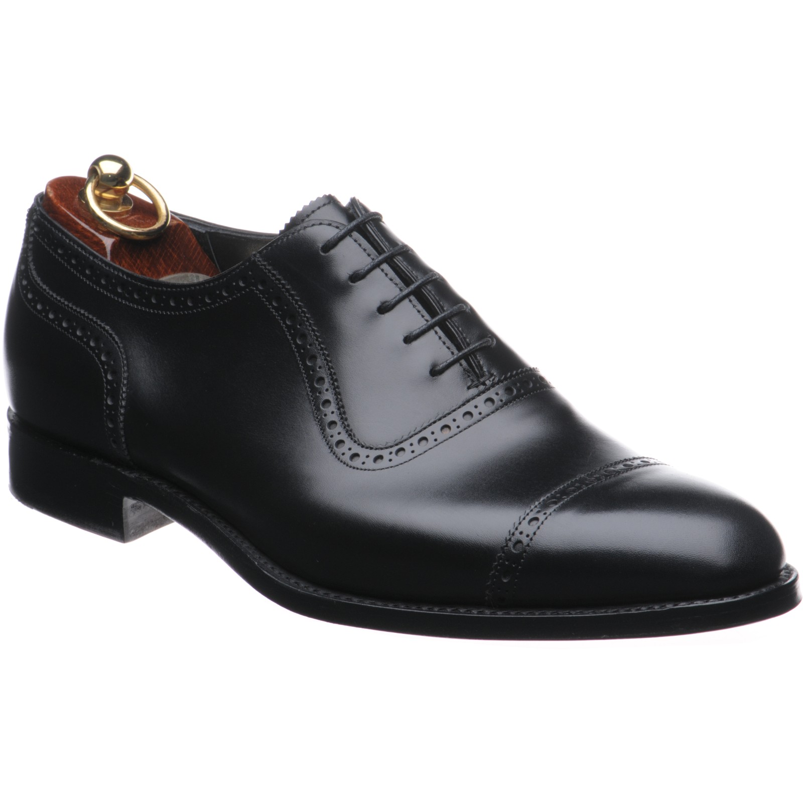 Herring shoes | Herring Premier | Chamberlain semi-brogues in Black ...