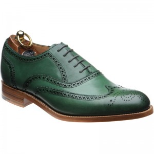 Carnaby in Green Handpainted