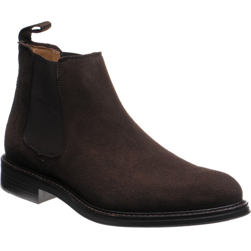 Herring shoes | Herring Classic | Dublin Chelsea boots in Brown Suede ...