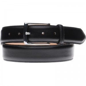 Herring Westminster Belt OLD in Silver Buckle Black Calf