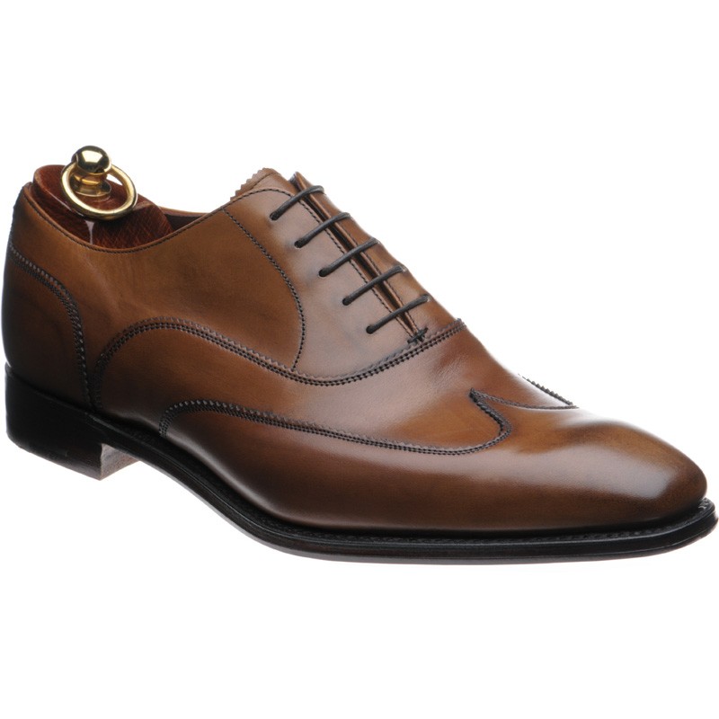 Herring shoes | Herring Premier | Desborough brogues in Mahogany Calf ...