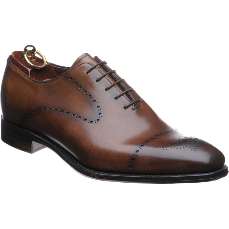 Herring shoes | Herring Premier | Rockingham in Mahogany Calf at ...