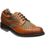 Herring Dartmoor  tweed rubber-soled brogues