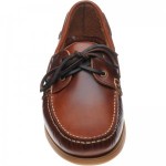 Herring Padstow rubber-soled deck shoes