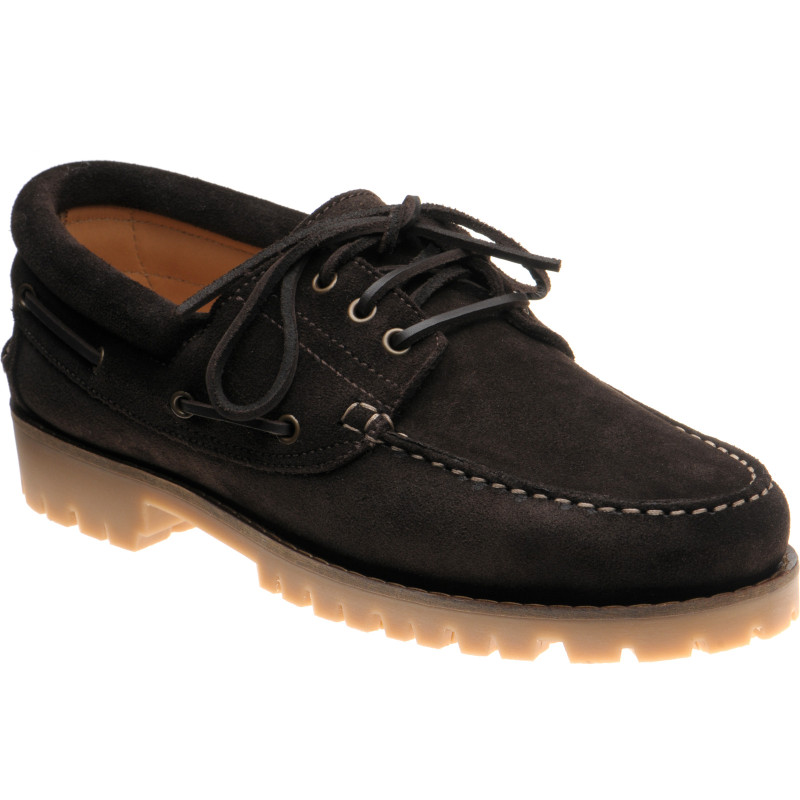 Rock rubber-soled deck shoes