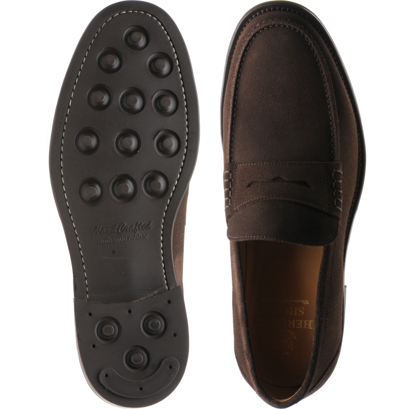 Herring shoes | Herring Classic | Exeter (Rubber) rubber-soled loafers ...