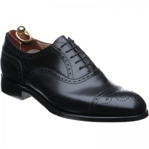 Herring Edward in Black Calf