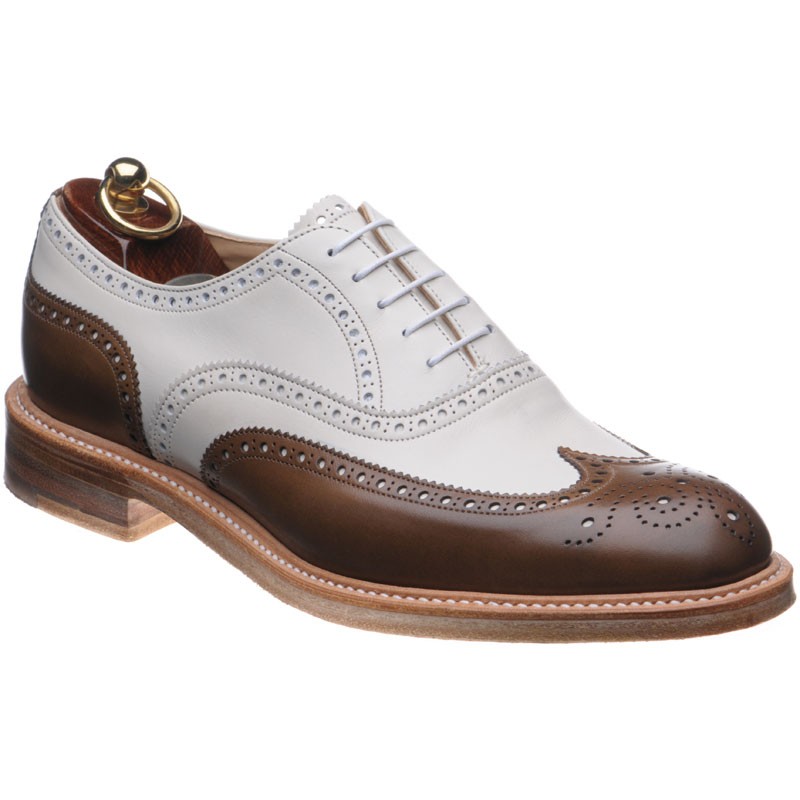 Herring shoes | Herring Premier | Soho OLD in Mahogany Ivory Calf at ...