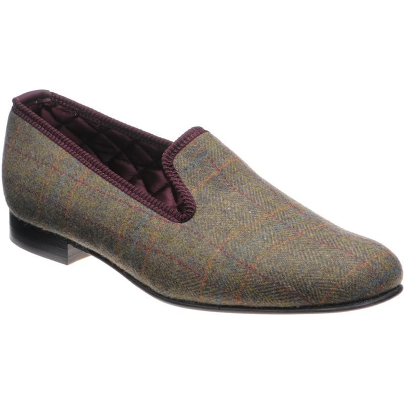 Betaling Reaktor kost Herring shoes | Herring Seconds | Sandringham tweed slippers in Moorland  Tweed at Herring Shoes