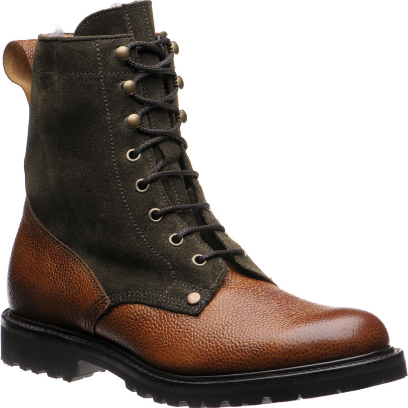 Herring Peebles (Warm Lined) two-tone rubber-soled boots