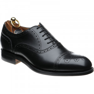 Herring Rewe in Black Calf