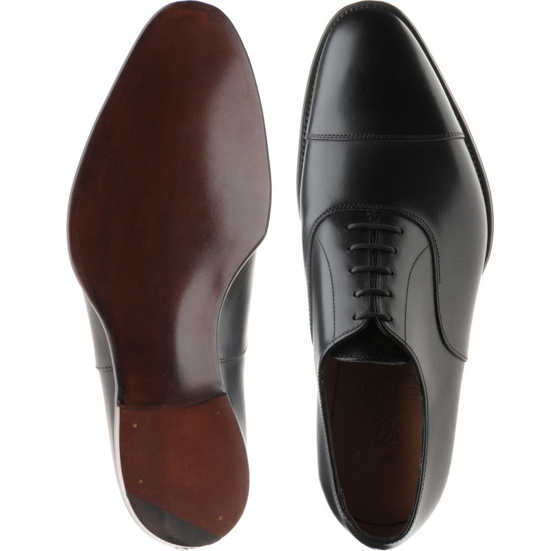 Herring shoes | Herring Premier | Charles II Oxfords in Black Calf at ...