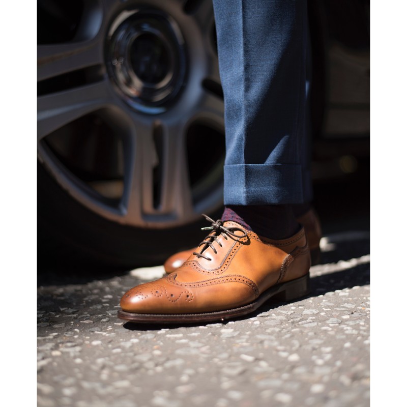 Herring shoes Herring Premier Henry II in Chestnut Calf at