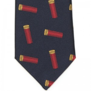 Herring Cartridge Tie (7797 269) in Navy Red (1)