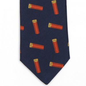 Herring Cartridge Tie (7797 269) in Navy Orange (3)