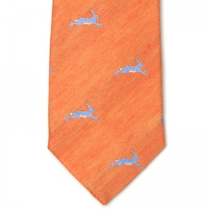 Hare Tie (7797 126) in Orange