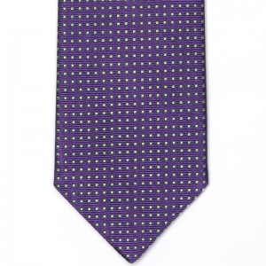 Small Squares Tie (5003 181) in Purple (2)